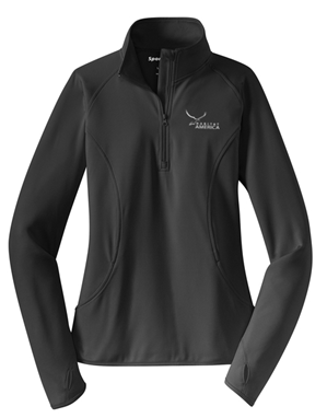 6583- Sport-Tek® Ladies Sport-Wick® Stretch 1/2-Zip Pullover 